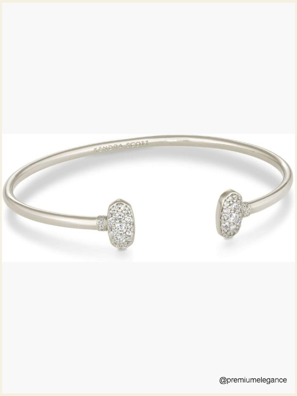Crystal Cuff Bracelet, Sparkle Stacking Jewelry, Gift for Her